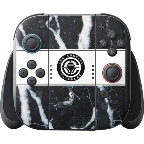 NBA LA Clippers Marble Nintendo Switch 2 (2025) with Joy-Con Skin