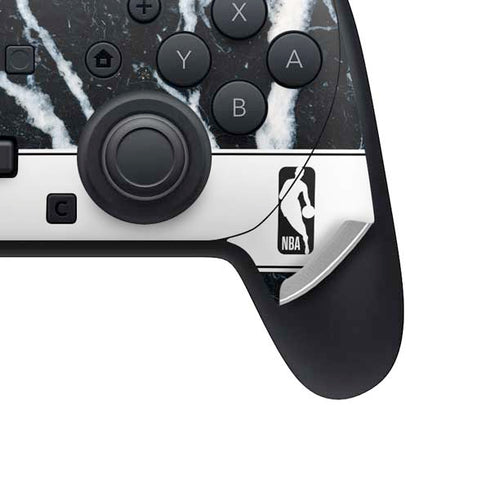 NBA LA Clippers Marble Nintendo Switch 2 (2025) Pro Controller Skin