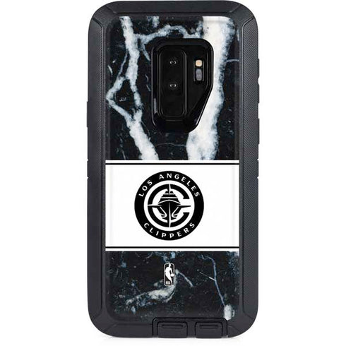 NBA LA Clippers Marble Otterbox Defender Galaxy Skin