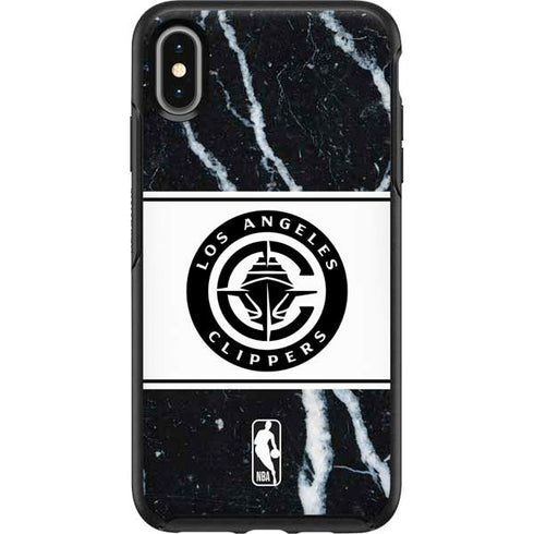 NBA LA Clippers Marble Otterbox Symmetry iPhone Skin