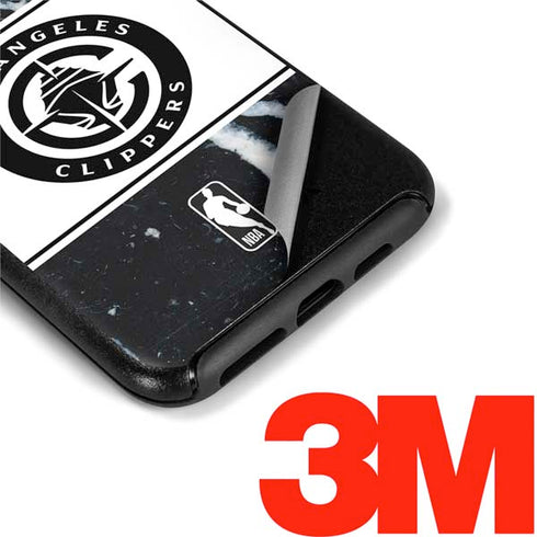 NBA LA Clippers Marble Otterbox Symmetry iPhone Skin