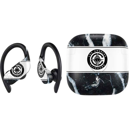 NBA LA Clippers Marble PowerBeats Pro Skin