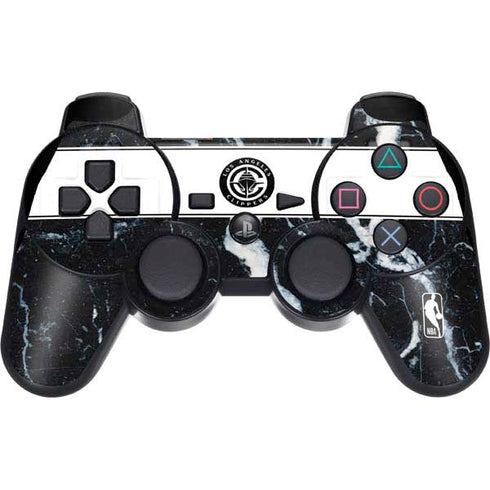 NBA LA Clippers Marble PS3 Dual Shock wireless controller Skin