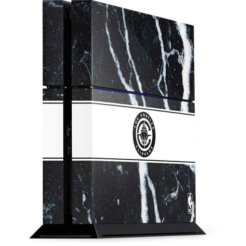 NBA LA Clippers Marble PS4 Console Skin