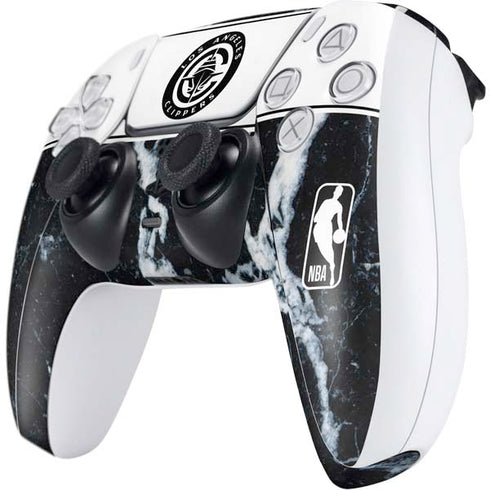 NBA LA Clippers Marble PS5 Controller Skin