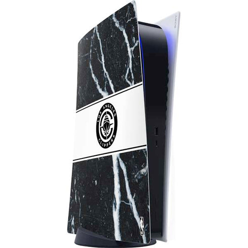 NBA LA Clippers Marble PS5 Digital Edition Console Skin