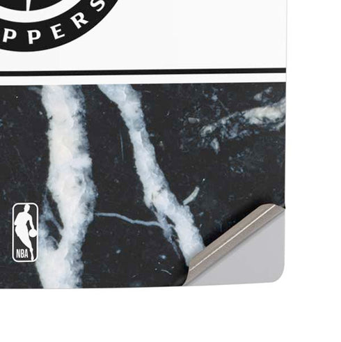 NBA LA Clippers Marble PS5 Slim Disk Console Skin