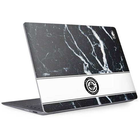 NBA LA Clippers Marble Surface Laptop 2 Skin