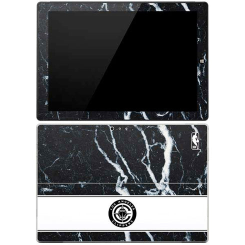 NBA LA Clippers Marble Surface Pro 3 Skin