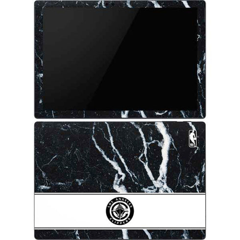 NBA LA Clippers Marble Surface Pro 6 Skin