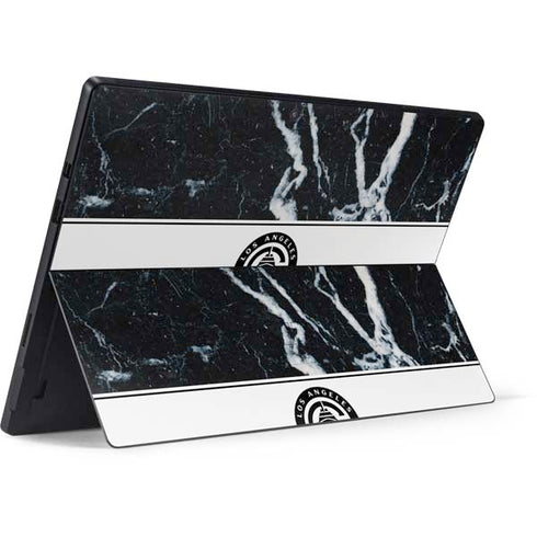NBA LA Clippers Marble Surface Pro 7 Skin