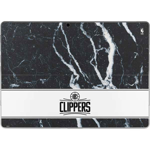 NBA LA Clippers Marble Surface Pro 8 Skin