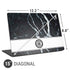 NBA LA Clippers Marble Universal Laptop 15in (12.2 x 8.8in) Skin