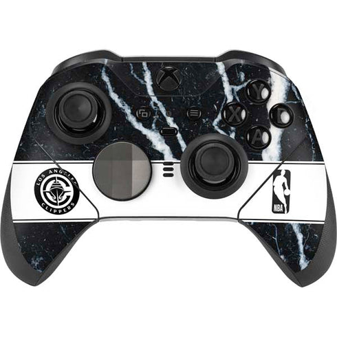 NBA LA Clippers Marble Xbox Elite Wireless Controller Series 2 Skin