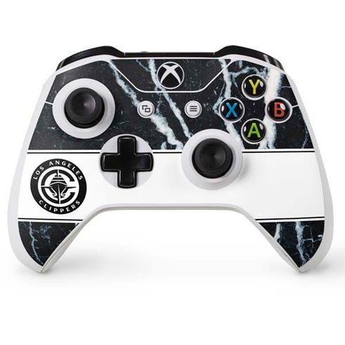 NBA LA Clippers Marble Xbox One S Controller Skin
