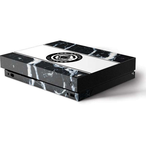NBA LA Clippers Marble Xbox One X Console Skin