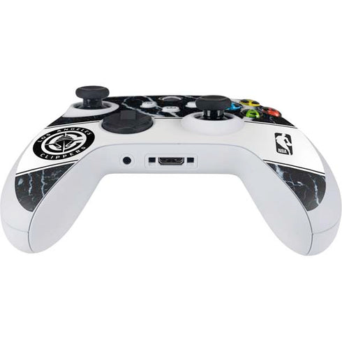 NBA LA Clippers Marble Xbox Series S Controller Skin