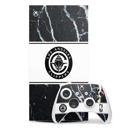 NBA LA Clippers Marble XBox Series X Digital Edition Bundle Skin