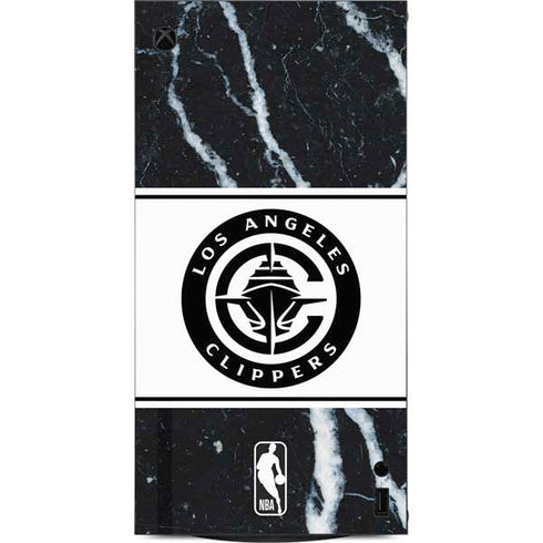 NBA LA Clippers Marble XBox Series X Digital Edition Console Skin