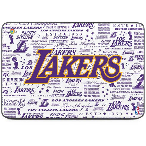 NBA LA Lakers Historic Blast HP Chromebook Skin