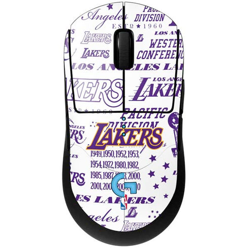 NBA LA Lakers Historic Blast G Pro Wireless Gaming Mouse Skin