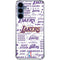 NBA LA Lakers Historic Blast Galaxy A35 5G Clear Case