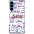 NBA LA Lakers Historic Blast Galaxy A35 5G Clear Case