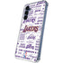 NBA LA Lakers Historic Blast Galaxy A35 5G Clear Case