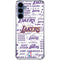 NBA LA Lakers Historic Blast Galaxy A55 5G Clear Case
