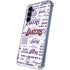 NBA LA Lakers Historic Blast Galaxy A55 5G Clear Case
