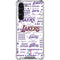 NBA LA Lakers Historic Blast Galaxy S24 FE Clear Case