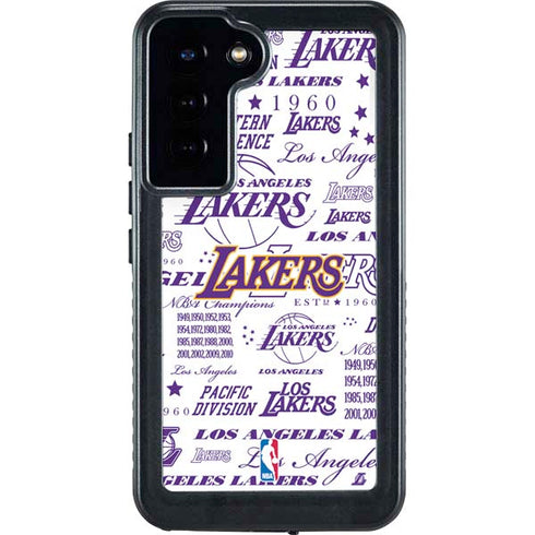NBA LA Lakers Historic Blast Galaxy S24 Plus Waterproof Case