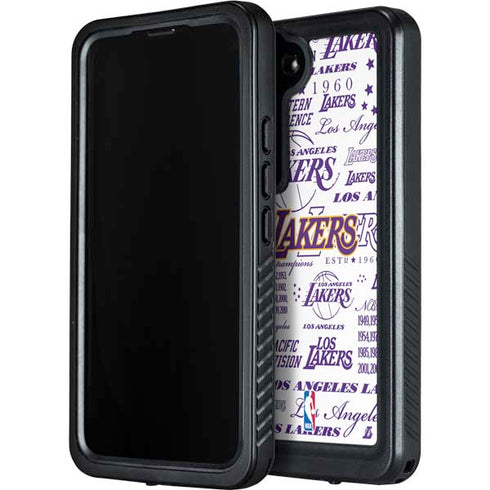 NBA LA Lakers Historic Blast Galaxy S24 Plus Waterproof Case