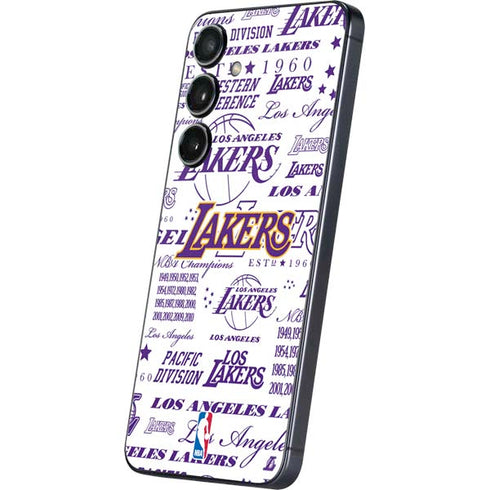 NBA LA Lakers Historic Blast Galaxy S25 Skin