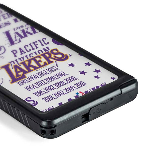NBA LA Lakers Historic Blast Galaxy S24 Ultra Waterproof Case