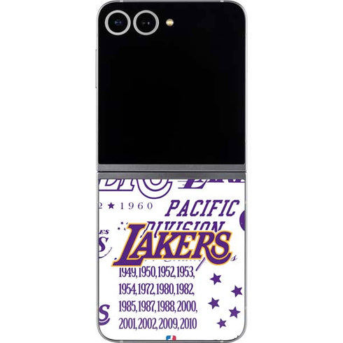 NBA LA Lakers Historic Blast Galaxy Z Flip6 Skin