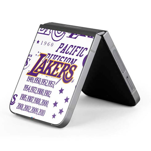 NBA LA Lakers Historic Blast Galaxy Z Flip6 Skin
