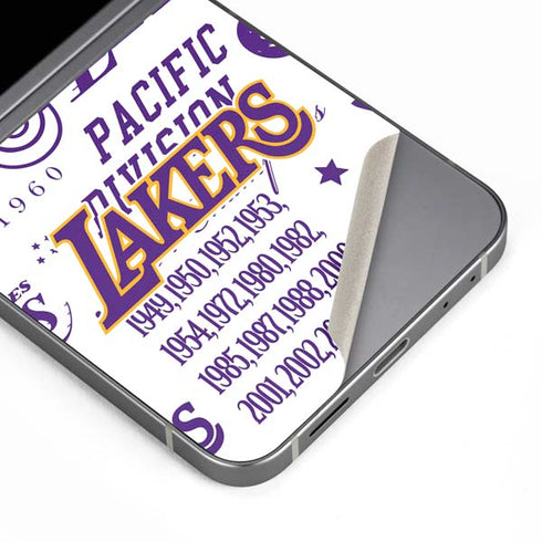 NBA LA Lakers Historic Blast Galaxy Z Flip6 Skin