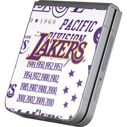 NBA LA Lakers Historic Blast Galaxy Z Flip6 Skin