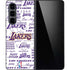 NBA LA Lakers Historic Blast Galaxy Z Fold5 5G Skin