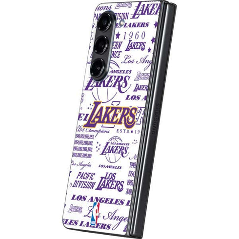 NBA LA Lakers Historic Blast Galaxy Z Fold5 5G Skin