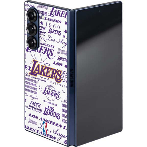 NBA LA Lakers Historic Blast Galaxy Z Fold6 Skin