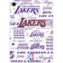 NBA LA Lakers Historic Blast Apple iPad Mini Skin