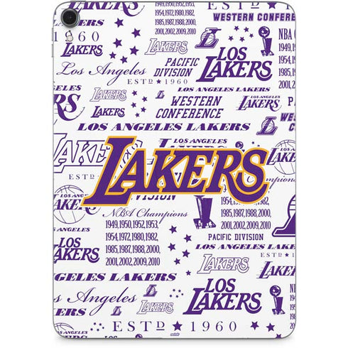 NBA LA Lakers Historic Blast Apple iPad Pro Skin