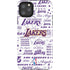 NBA LA Lakers Historic Blast iPhone Cases