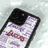 NBA LA Lakers Historic Blast iPhone 15 Pro Waterproof Case