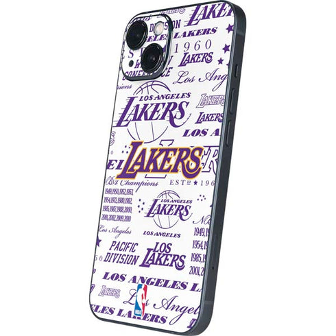 NBA LA Lakers Historic Blast iPhone 15 Skin
