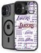 NBA LA Lakers Historic Blast iPhone 16 Kickstand Case