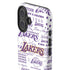 NBA LA Lakers Historic Blast iPhone 16 Plus Impact Case