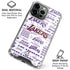 NBA LA Lakers Historic Blast iPhone 16 Pro Clear Case